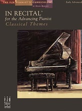 In Recital for the Advancing Pianist Classical Themes piano sheet music cover